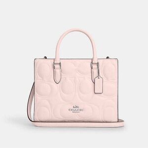 New Coach Maggie Small Tote Bag In Signature Leather # CY670